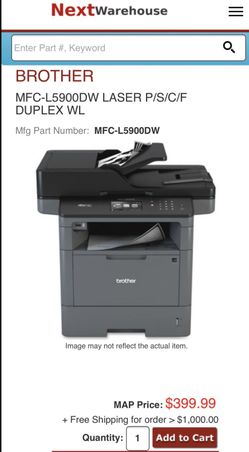 MFC-L5900DW printer for sale