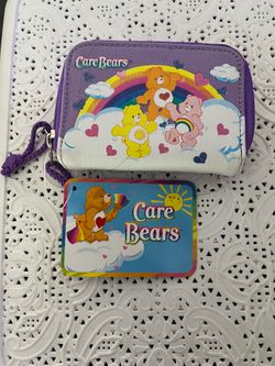 Vintage Care Bears wallet y2k