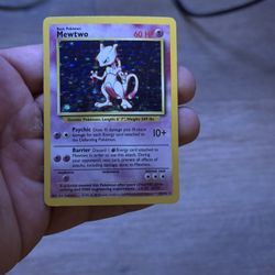 Pokemon Mewtwo Base Set 