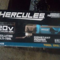 Hercules 20v Lithium Ion Brushless Oscillating Multi Tool (Tool Only)