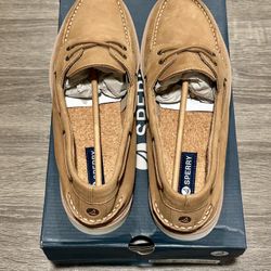 Sperry Authentic Original A/O 2-Eye Double Sole – Tan, Men’s 13 (Brand New!) 👟