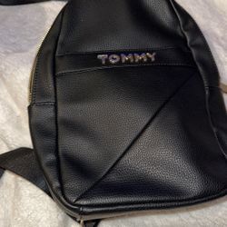 Black Strap Backpack 