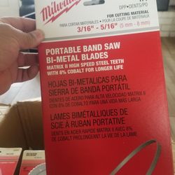 Portable Band saw blade