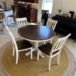 Dinning table, Chairs and Rug