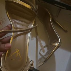 Gold Heels 