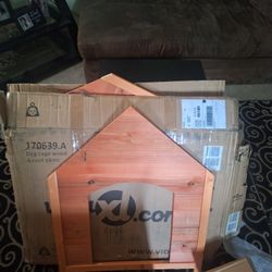 Wood Dog House 