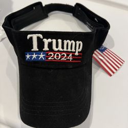 2024 MAGA Make America Great Again Visor President Donald Trump Hat