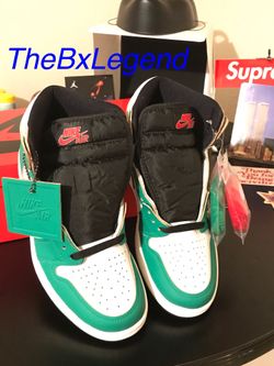Air Jordan 1s high women(Lucky green)size 8 & 8.5&11