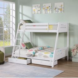 Twin/Full Bunk Bed 