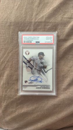 Topps Pristine Jasson Dominguez rookie auto psa 10