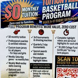 FREE MONTHLY BASKETBALL PROGRAM OC