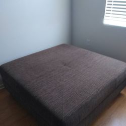 Brown Ottoman 