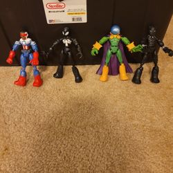 Superhero action figures