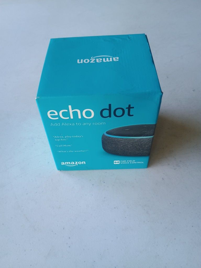 Echo dot series 3 - new in box
Received as a gift, but never used it