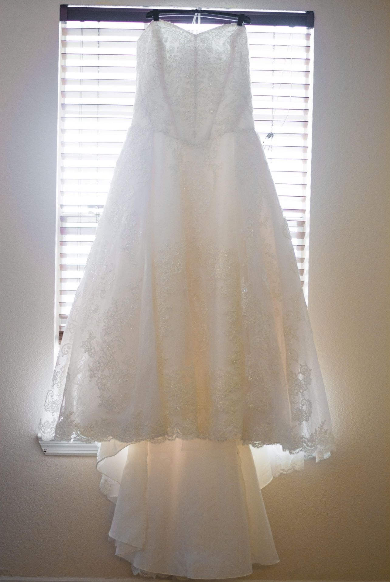 Plus size wedding dress