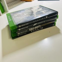 Xbox One Game Disc Bundle (Like New, Played Once, No Codes Used)