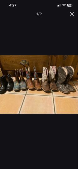 $25- Each Nice Pair Of Girl’s Cowboy Boots