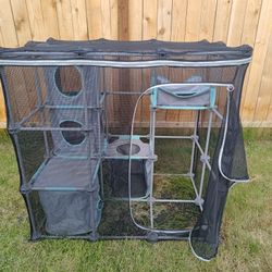 Outdoor Catio Enclosure (Kitty City Outdoor Mega Kit)