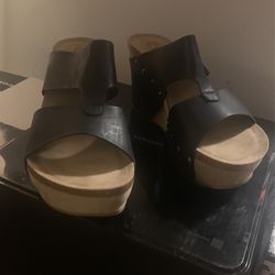 YOKI high heel wedges