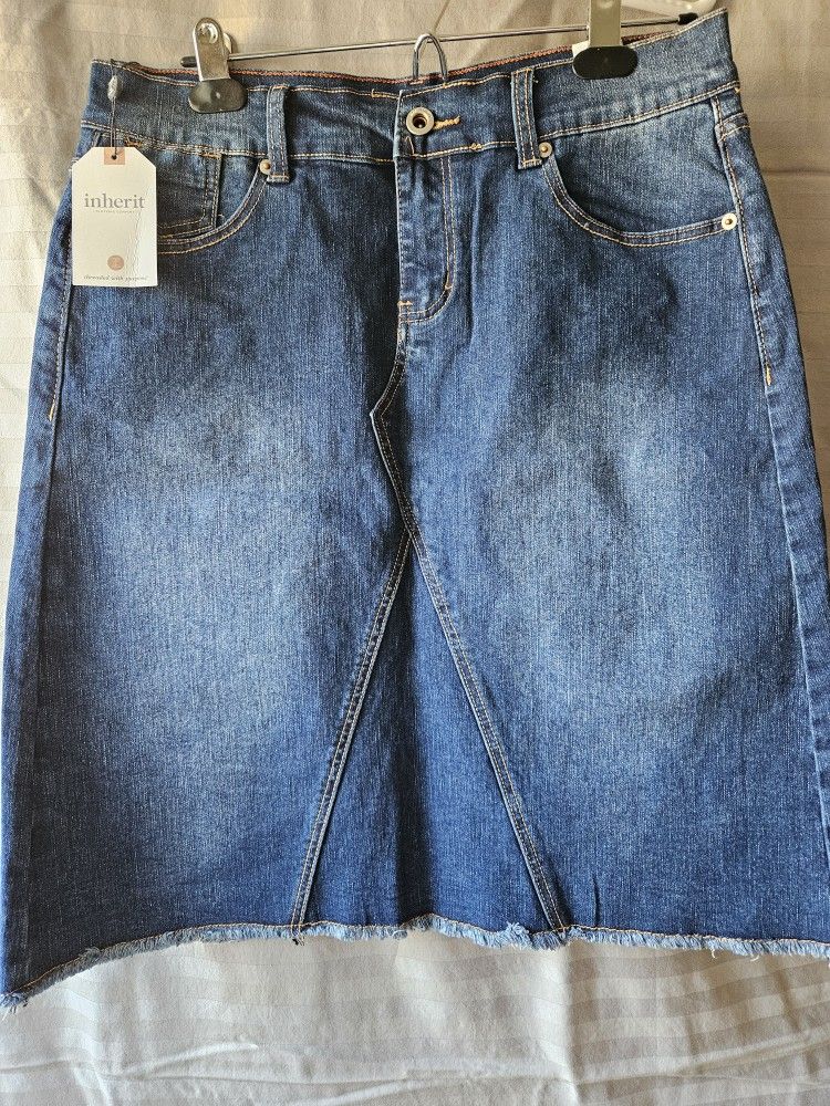 Inherit Jean Skirt