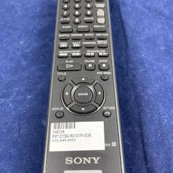 Genuine Sony RMT-D116A Remote for Sony CD DVD Player DVP-S365 DVP-S560D