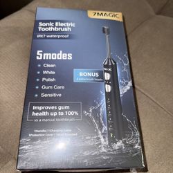 Black Electric Toothbrush