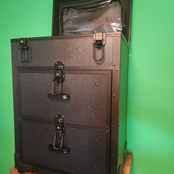 Cosmetology Box on Wheels Makeup New