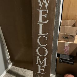 Welcome Wedding Sign