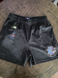 Size XL Eric Emanuel EE Basic/Core Short Knicks Skyline/Silver