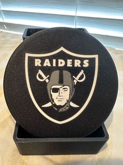 Raiders coasters