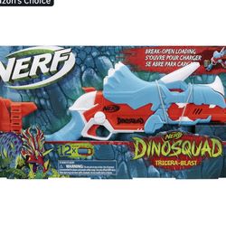 Nerf DinoSquad Tricera-Blast Dart Blaster