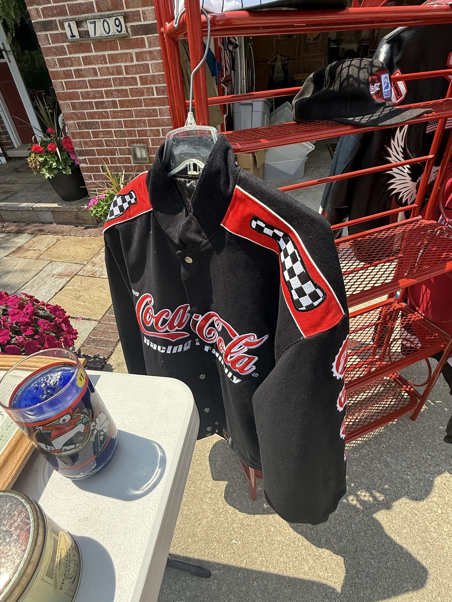 Vintage Coca Cola Nascar Jacket