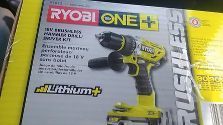 18v Brushless Hammer Drill Driver kit