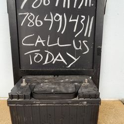 Semi Truck Interstate Batteries 