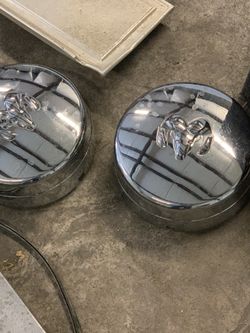 2 rear skins for dodge 3500 with caps