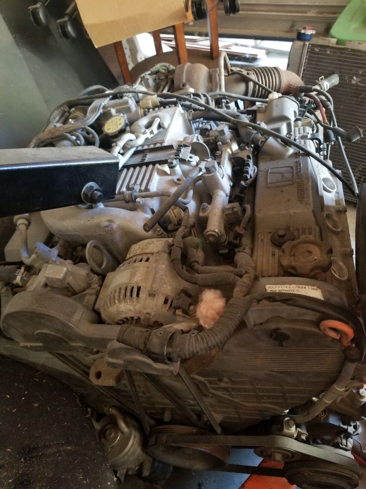 C20AT turbo Acura legend engine and auto transmission