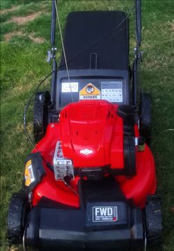 6hp 21 inch deck briggs n straten craftsman mower