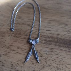 Native American STERLING  Silver Pendant