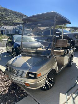 Mercedes Benz Golf Cart