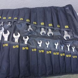 Open Wrench Set