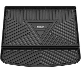 KYX Cargo Liner for 2015-2021 Ford Edge, All-Weather Protection Custom Fit Rear Trunk Mat, Waterproof TPE Trunk Liner, SUV Cargo Mat, Car Accessories,