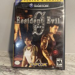 Resident Evil Zero For Nintendo Gamecube 