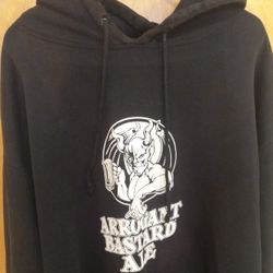 Arrogant Bastard Ale Black XL Hoodie Sweater 