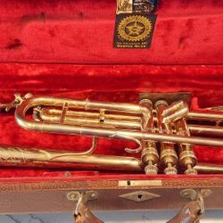 1928  24k Gold Plated Vega Trumpet