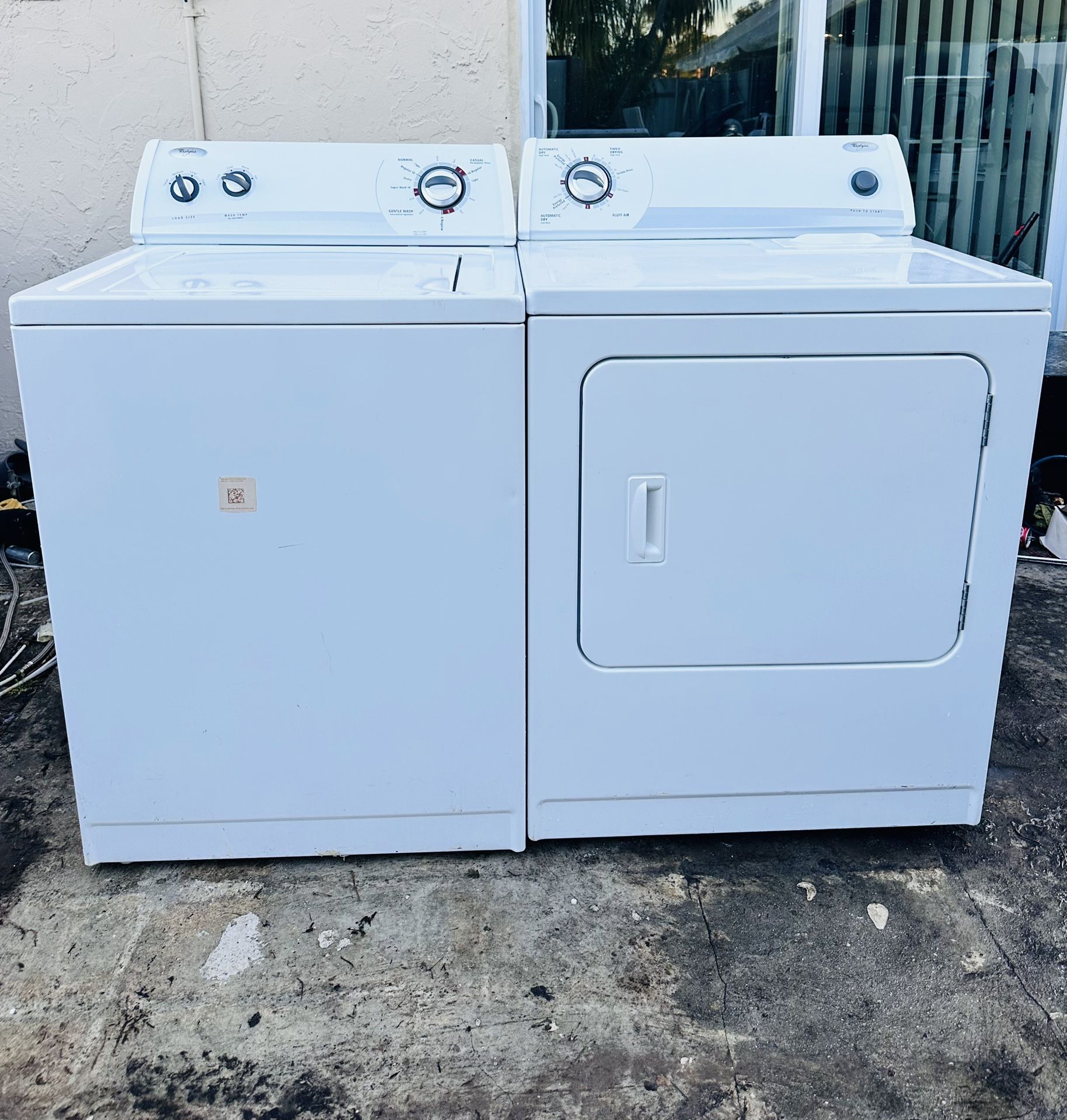 Washer And Dryer Set Whirlpool 