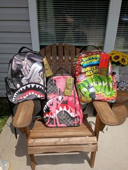 Sprayground BackPacks $80 each