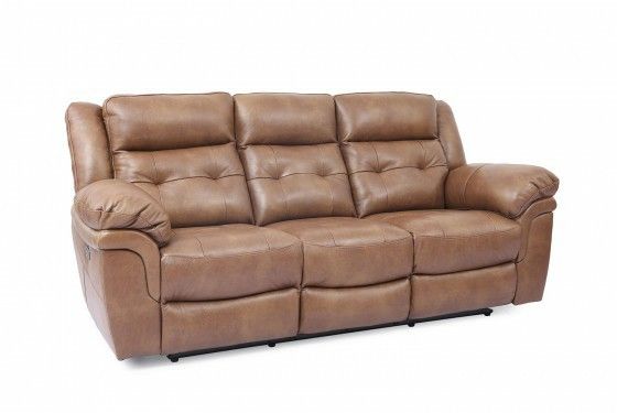 New Leather Couch(Glenn 2 Power Reclining)