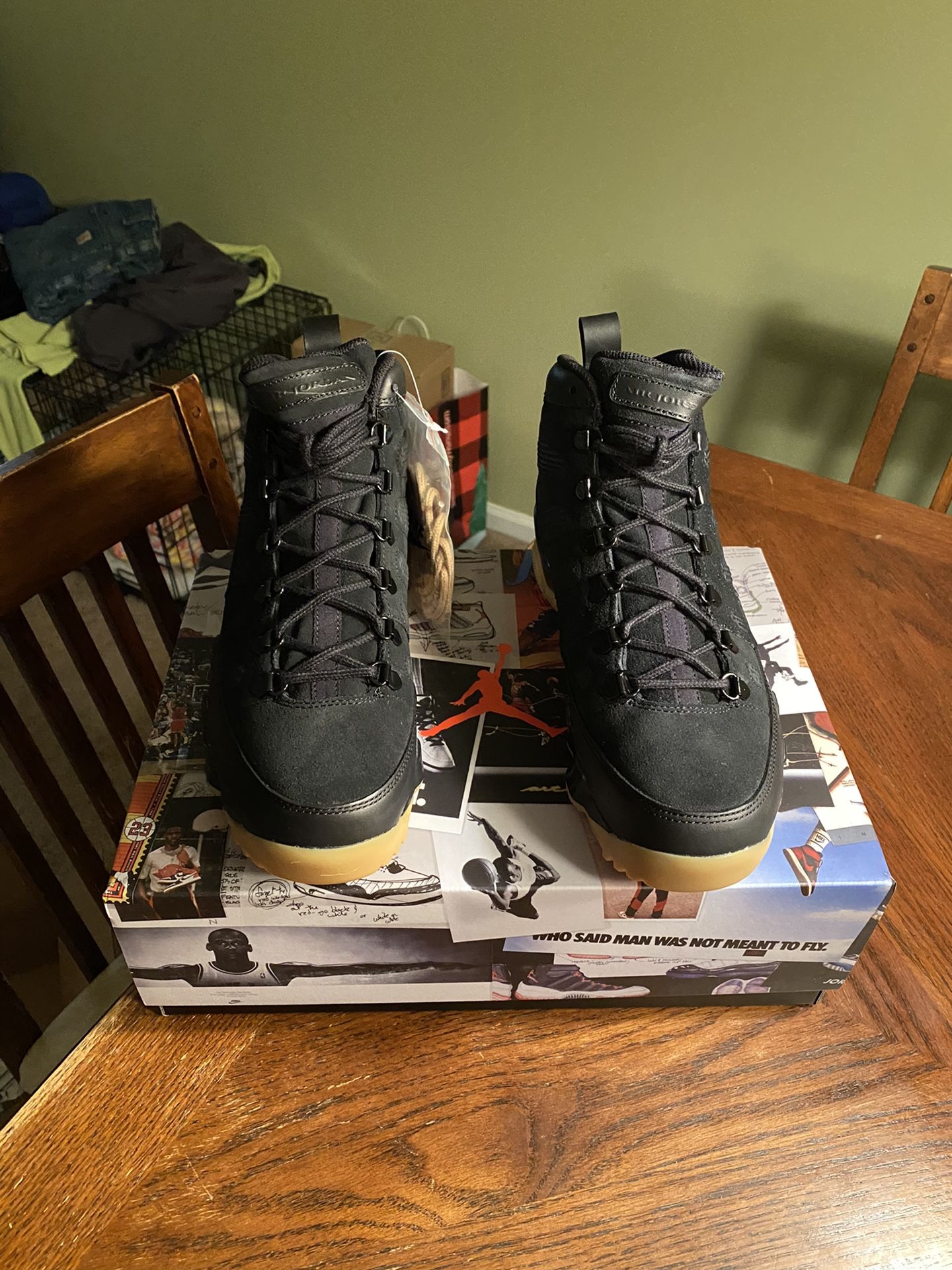 Boot Review Air Jordan Boot Nrg Black Gum AIR JORDAN BOOT NRG