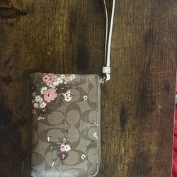 Authentic Coach Wristlet