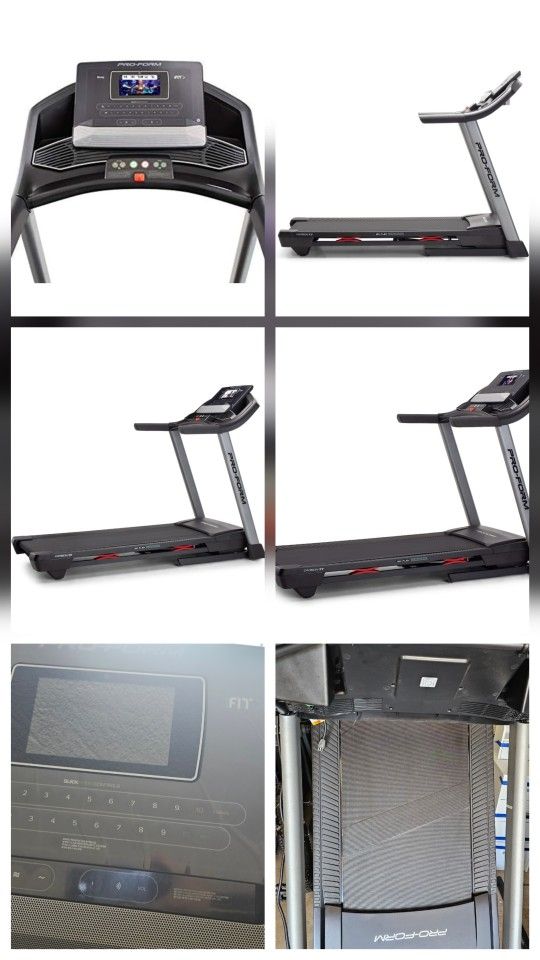 proform carbon t7 touchscreen folding treadmill